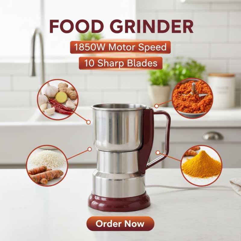 1850W Premium Food Grinder