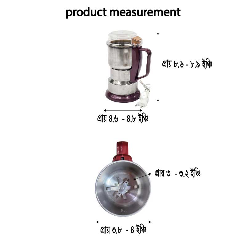 1850W Premium Food Grinder